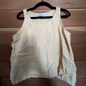 Women's Linen Tank Top